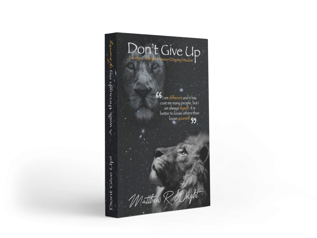 DON'T GIVE UP BY MATTHEW R. WRIGHT